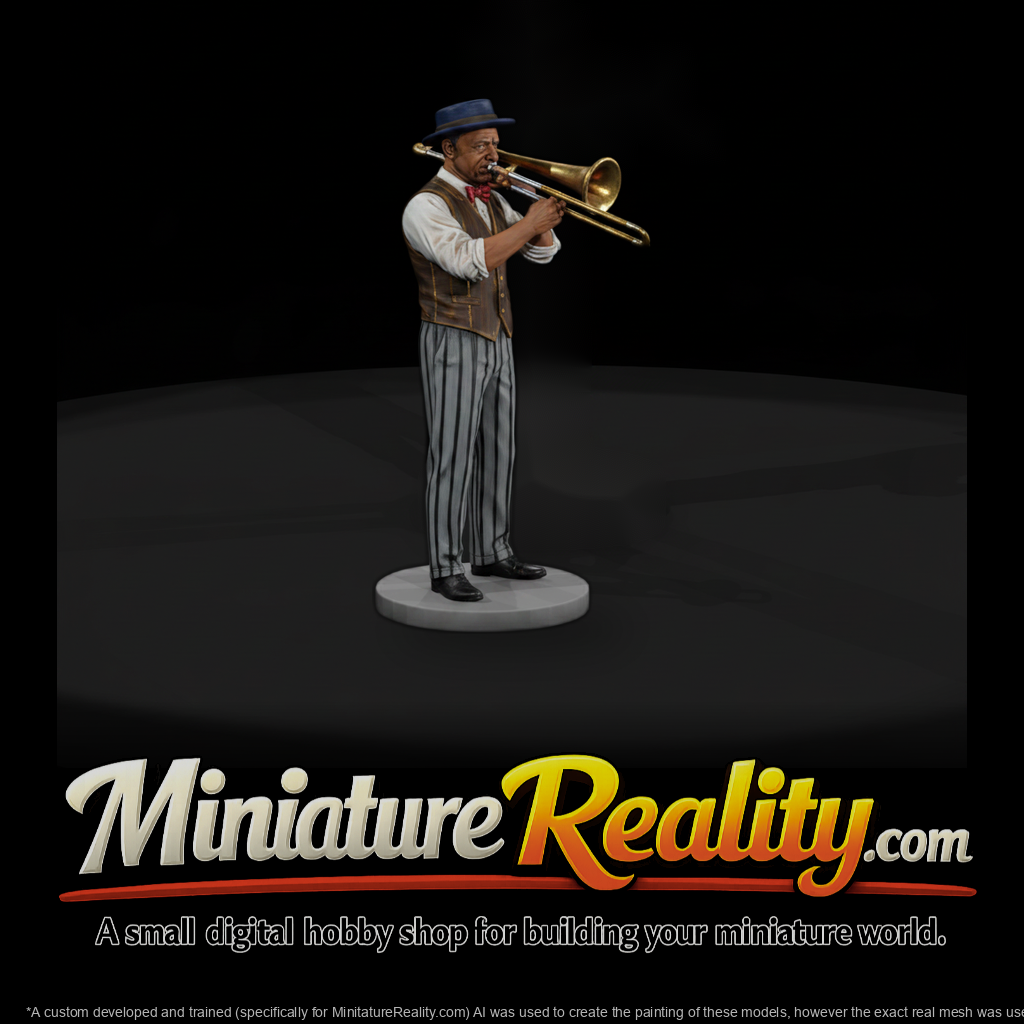Dixieland Jazz Trombonist