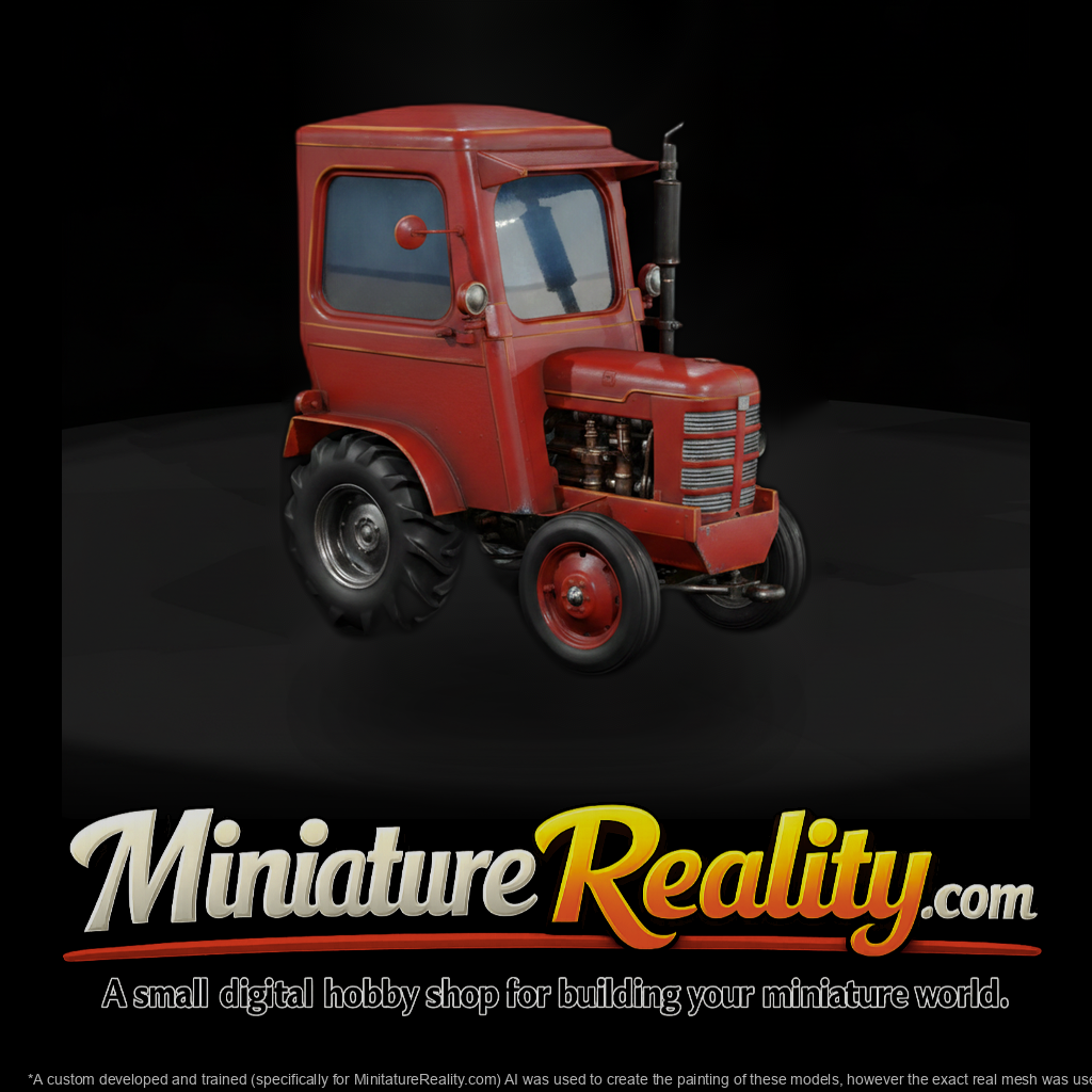 20260612 Red Farm Tractor With Cab Bee554C96E