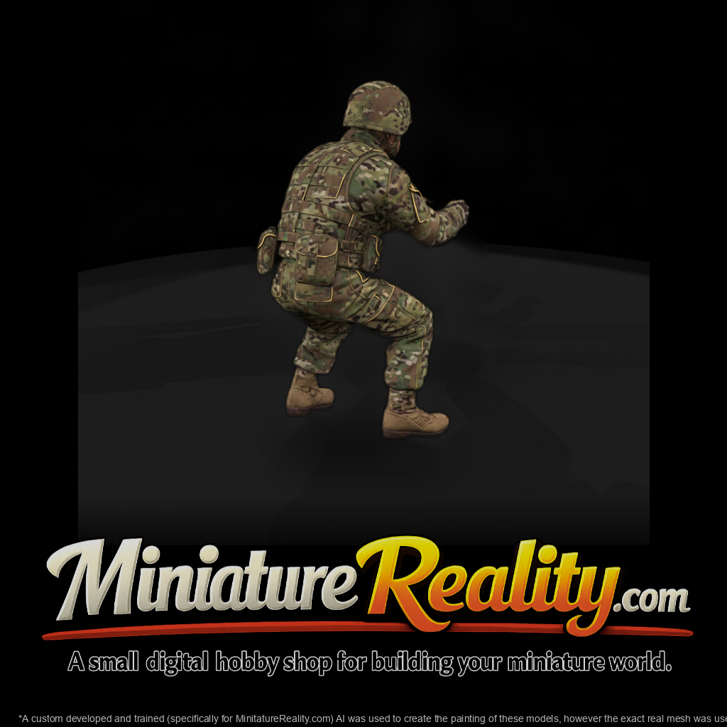 Mod Army 056 Modern U S Army Artillery Crewman Fig
