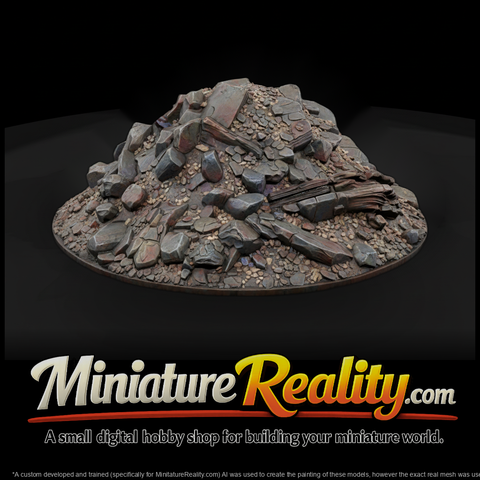 Stylized Rocky Rubble Pile — Terrain