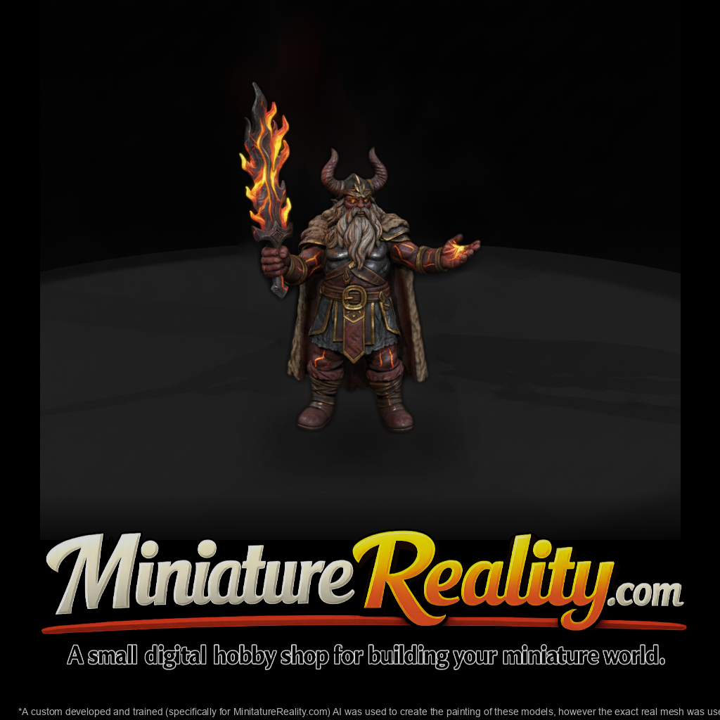 Myth 0331 Mythology Surtr Miniature Figure