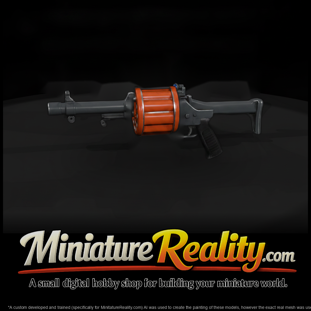 Revolving Drum Combat Shotgun
