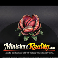 Venus Gargantua - Carnivorous Plant miniature, three-quarter view — thumbnail 4