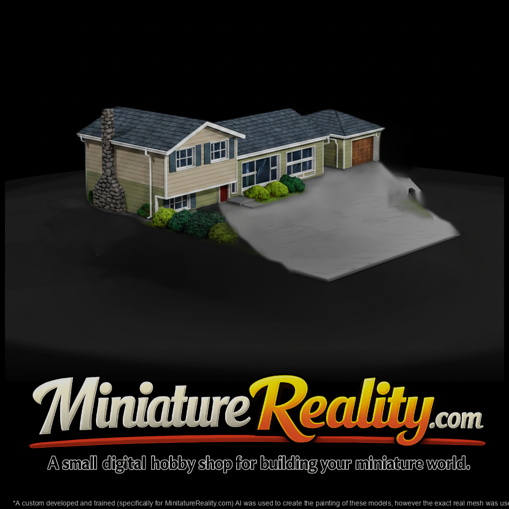 Split Level Suburban House