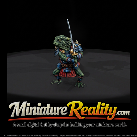 Lizardfolk Samurai — Fantasy