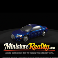 2004 Chrysler Sebring Convertible miniature, three-quarter view — thumbnail 3