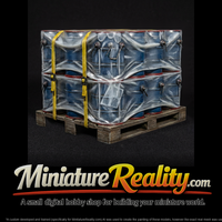 Industrial Steel Drum Pallet Load miniature, three-quarter view — thumbnail 2