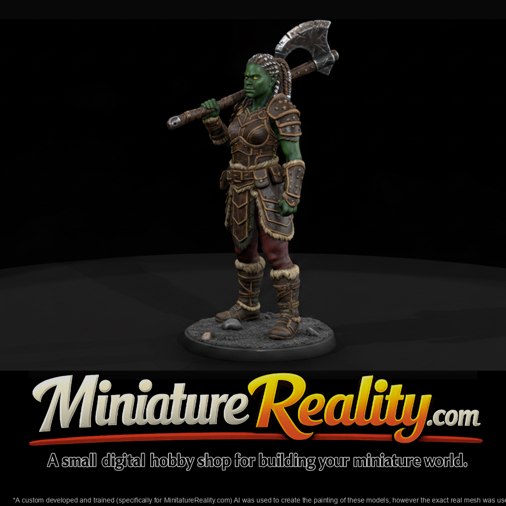Orc Warrior with Great Axe