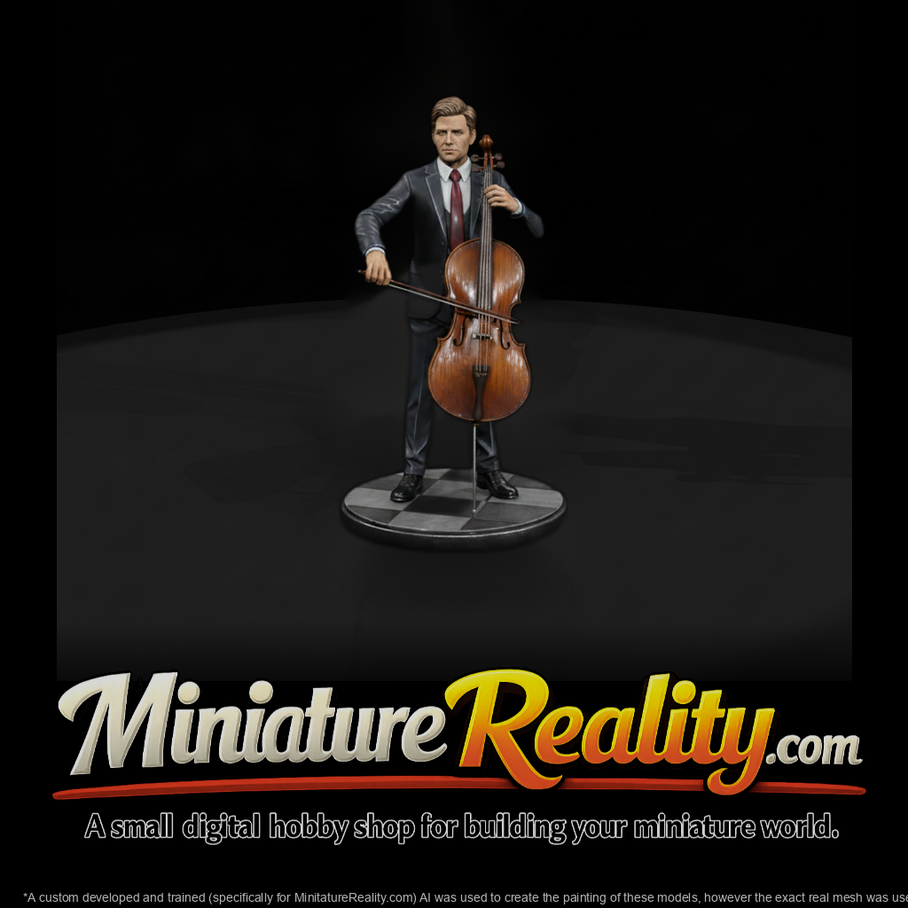 Orchestra Cellist Playing