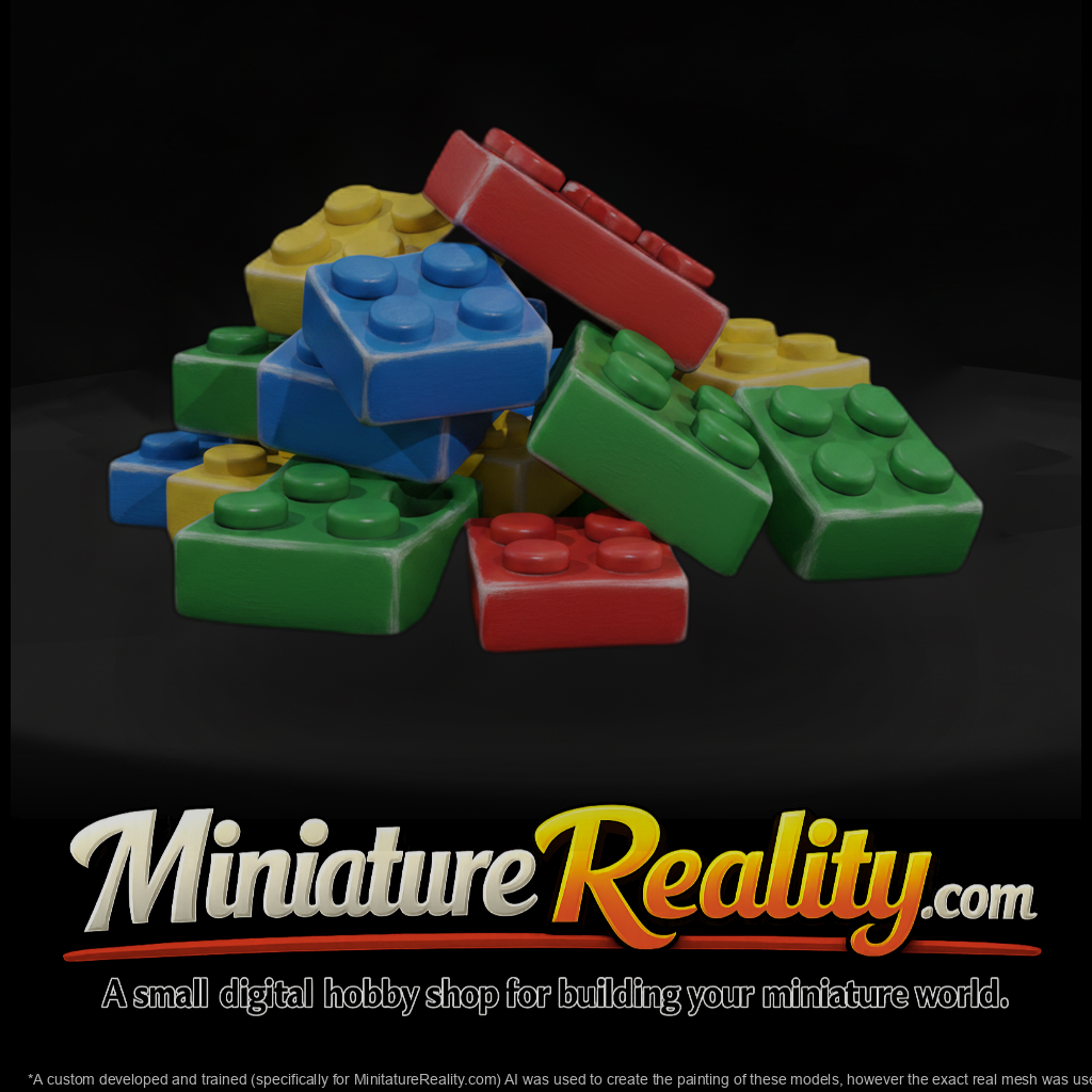 Mr Toyprops 100 001 001 Interlocking Toy Brick Sca