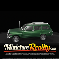 1980 Jeep Wagoneer miniature, three-quarter view — thumbnail 3