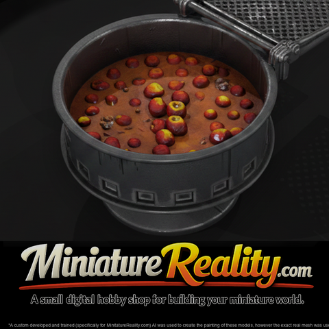 Campground Fire Ring with Swing Grate