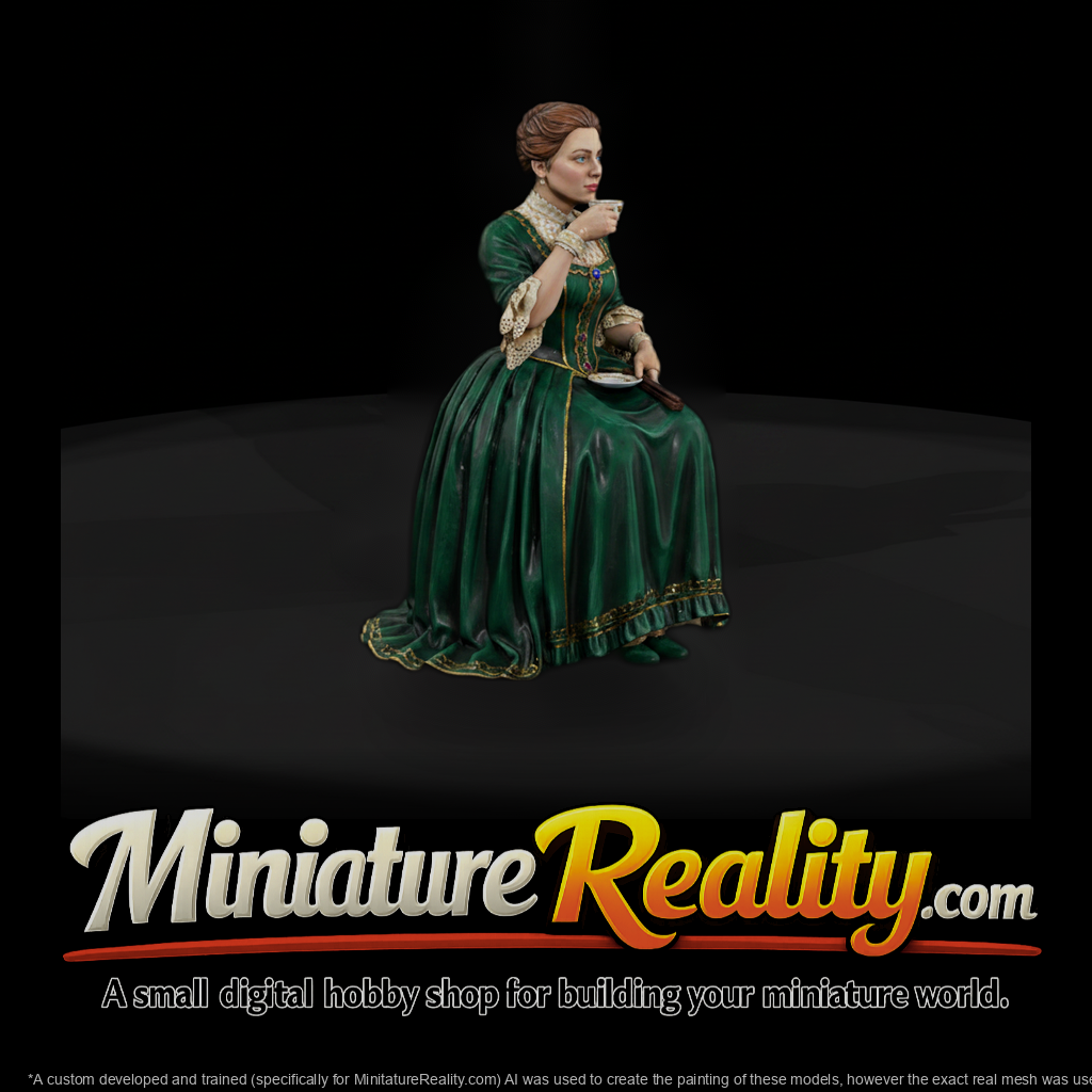 Victorian Lady Seated
