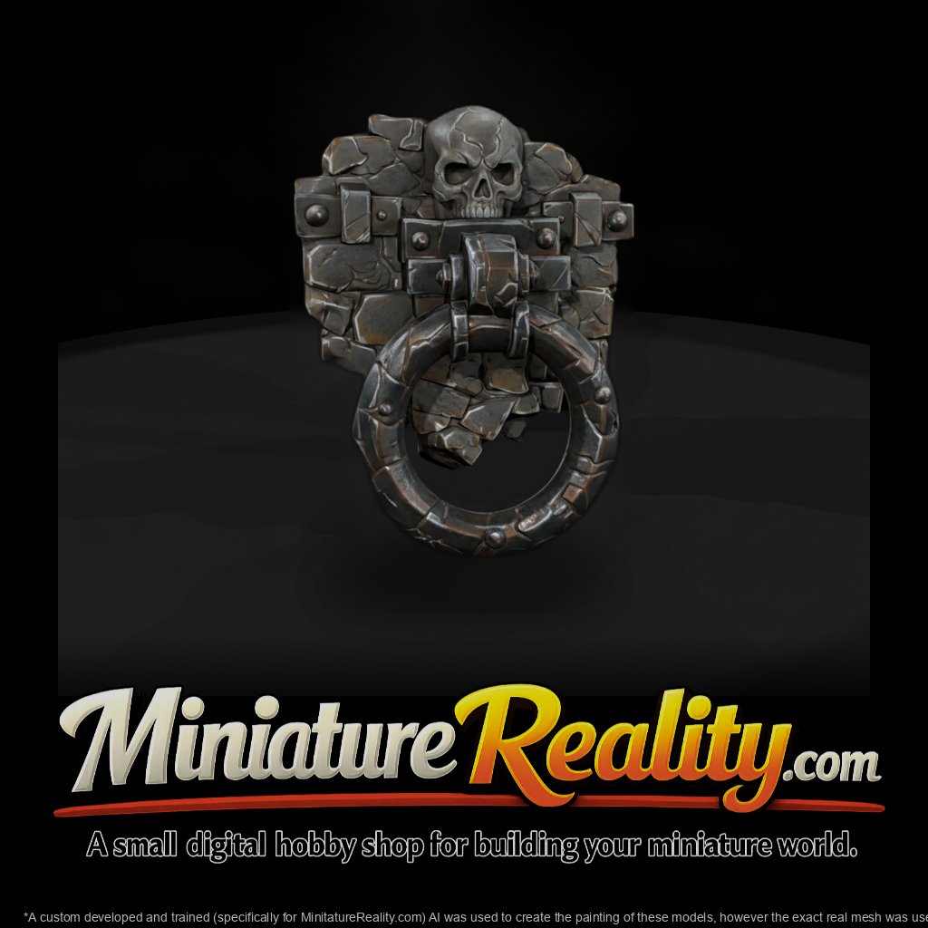 Skull Manacle Wall Ring