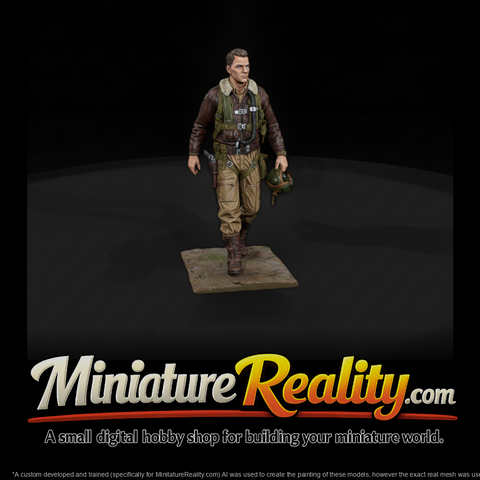 Ww2H 083 United States P 51 Fighter Pilot
