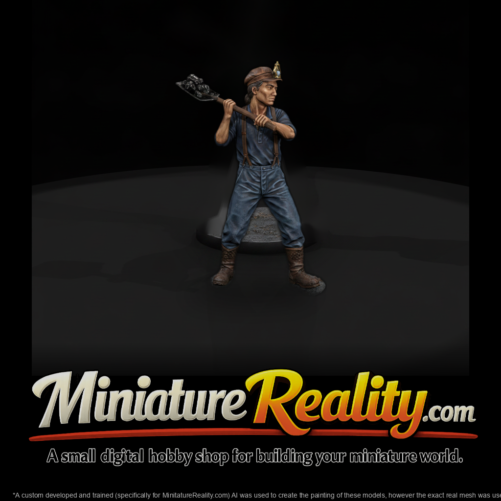 Occ 004 1880S Underground Miner Mucker