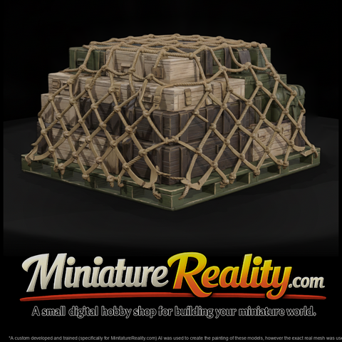 Mil 192 Vietnam Cargo Pallet Load