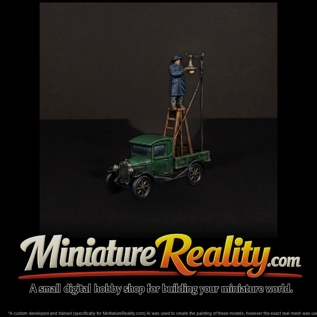 1920s-lamplighter-truck-with-worker-3d-printable-miniature-367274