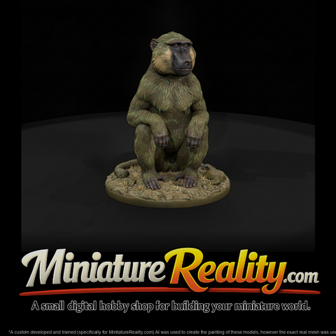 Ant 197 Olive Baboon Female