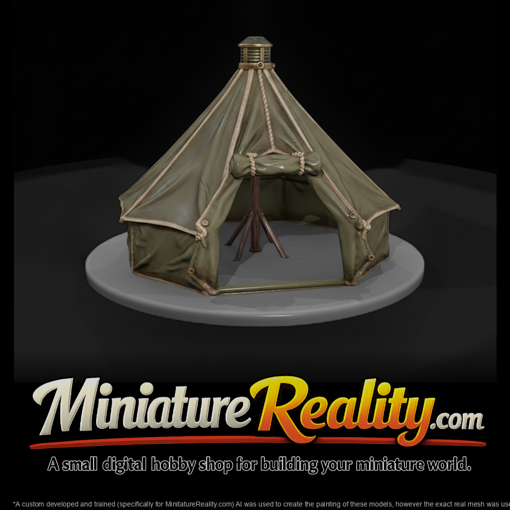 Mil 006 Civil War Sibley Tent