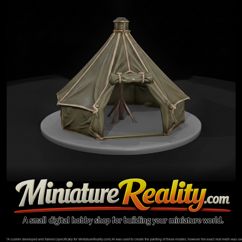 Mil 006 Civil War Sibley Tent