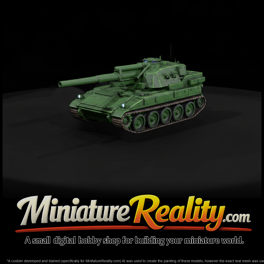 Mil 226 1980S Cold War 8 Inch Self Propelled Gun