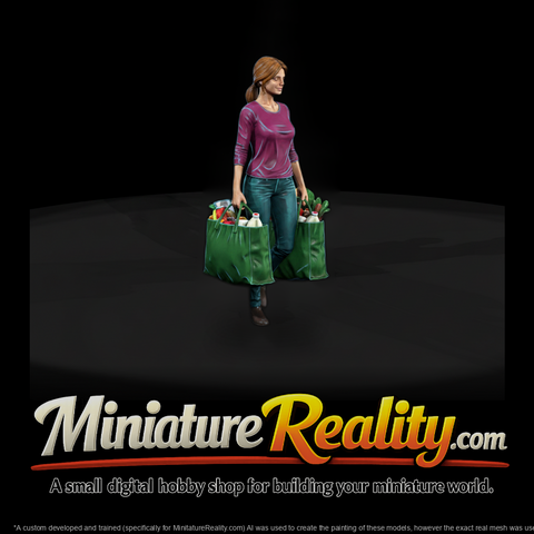 0063 Family Mom Grocery Bags
