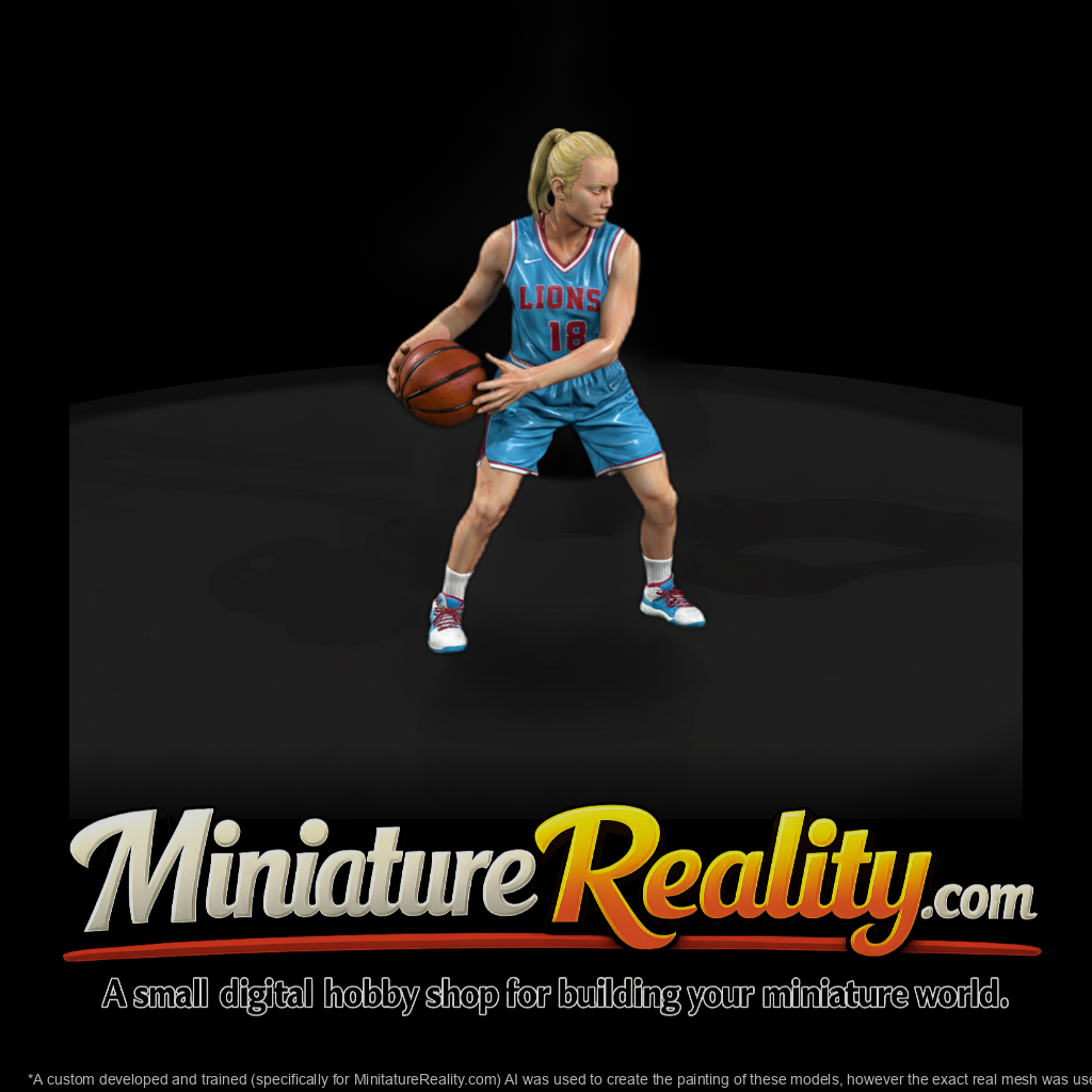 0076 Sports Basketball F Dribble