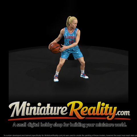 0076 Sports Basketball F Dribble