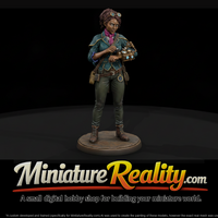 Steampunk Time Traveller with Brass Device — thumbnail 1
