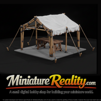 Relief Camp Shelter Tent With Table — thumbnail 1
