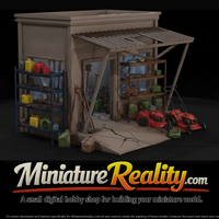 Lawn and Garden Shop Corner Scene — thumbnail 1