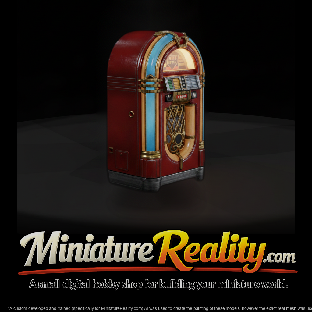 Retro Illuminated Jukebox