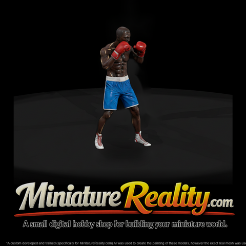0092 Sports Boxer Stance