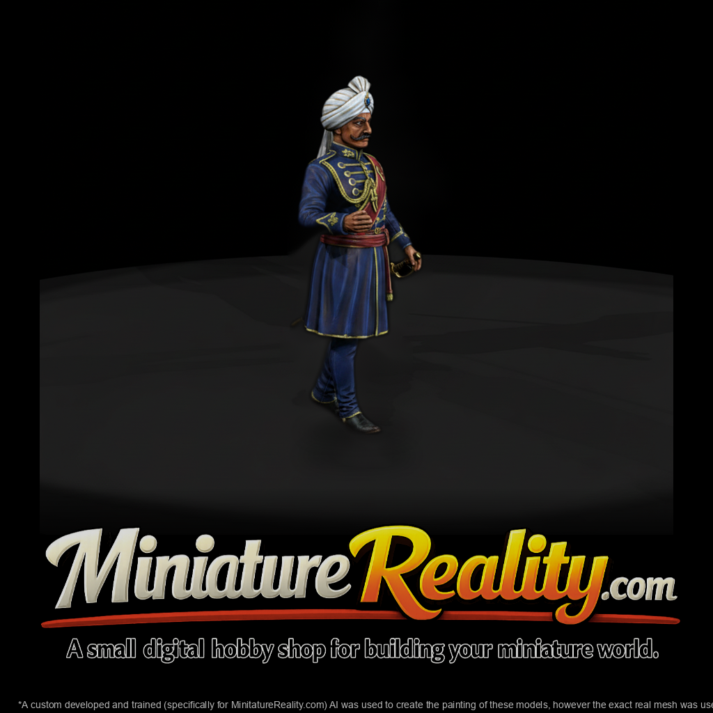 Victorian Gentleman With Turban