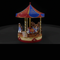 Decorative Carousel Music Box — thumbnail 1