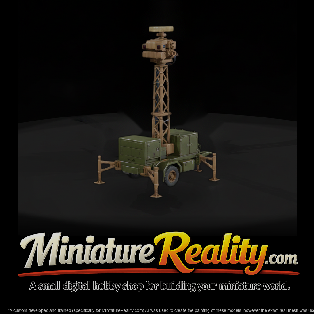 Mil 272 Modern Desert Deployable Radar Mast