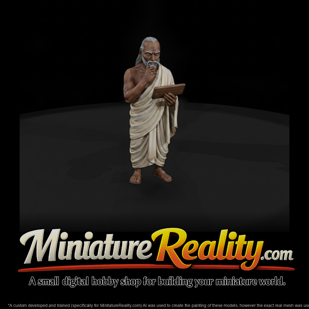 Hist 0059 Historical Chanakya Miniature Figure