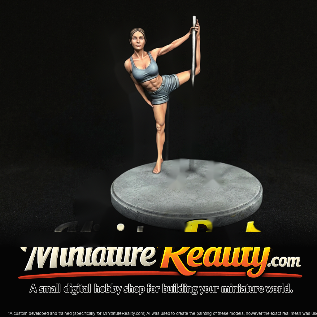 Pole Dancer — Reverse Grab Pose