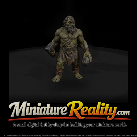 Myth 0292 Mythology Cyclops Miniature Figure