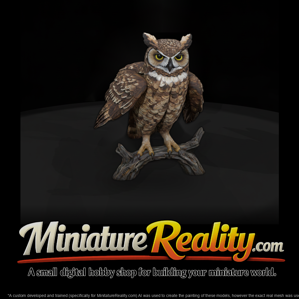 Ant 119 Great Horned Owl Female
