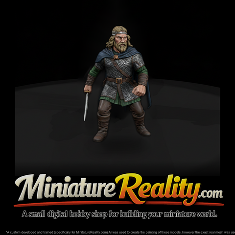 Myth 0322 Mythology Sigurd Miniature Figure