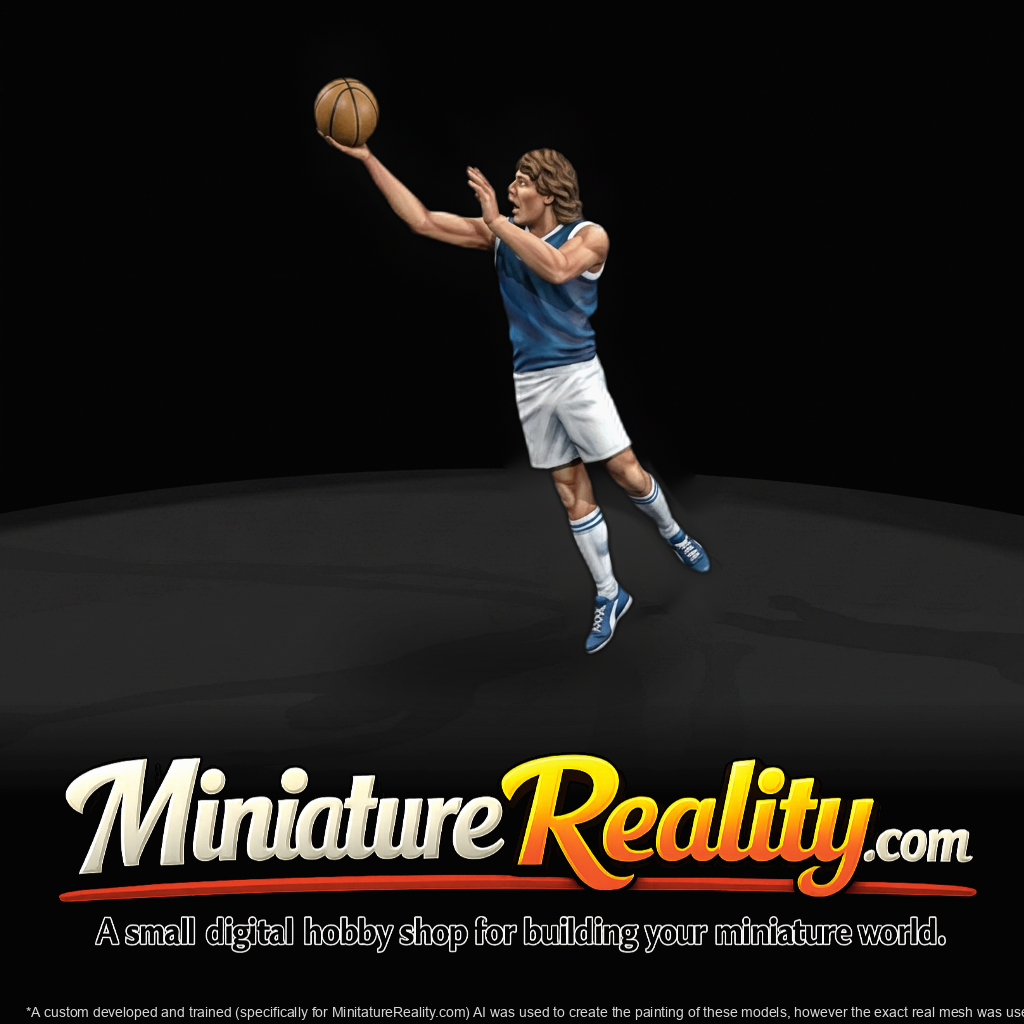 Leaping Basketball Player
