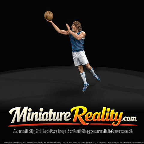 Leaping Basketball Player