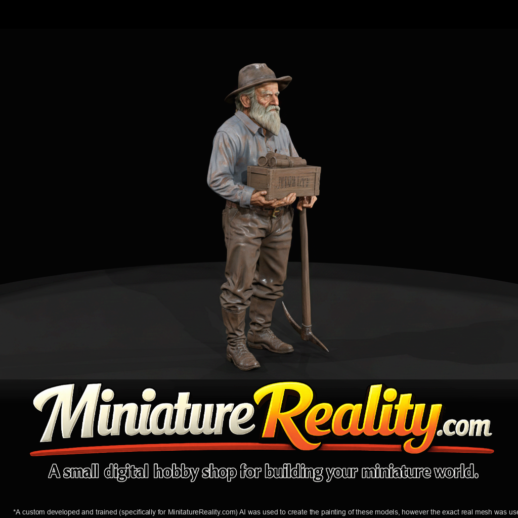 miner-with-dynamite-3d-model