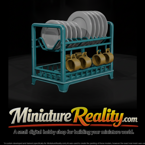 Two-Tier Kitchen Dish Rack