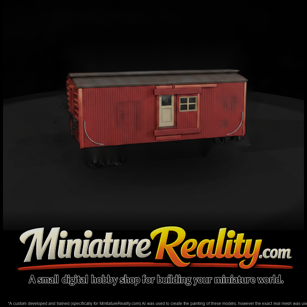20260612 Model Wooden Caboose 40Bb07B900