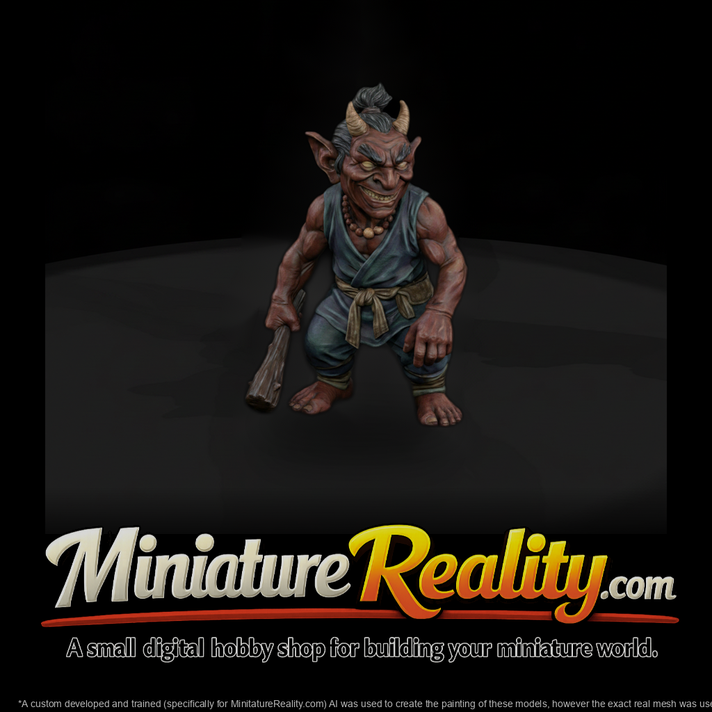 Myth 0464 Mythology Dokkaebi Miniature Figure