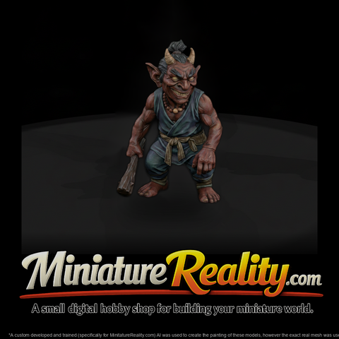 Myth 0464 Mythology Dokkaebi Miniature Figure