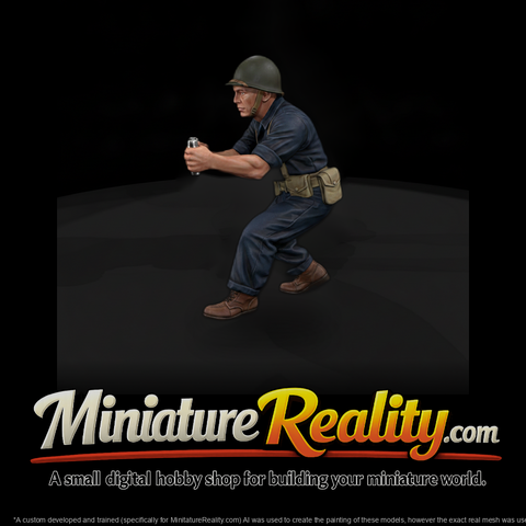 Ww2 Navy 018 Wwii U S Navy Naval Gun Crewman Figur